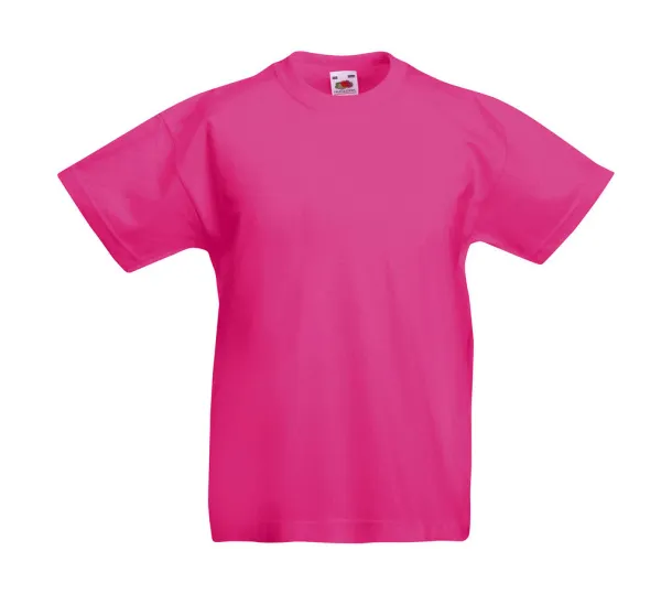  Kids Original T - Fruit of the Loom Fuchsia