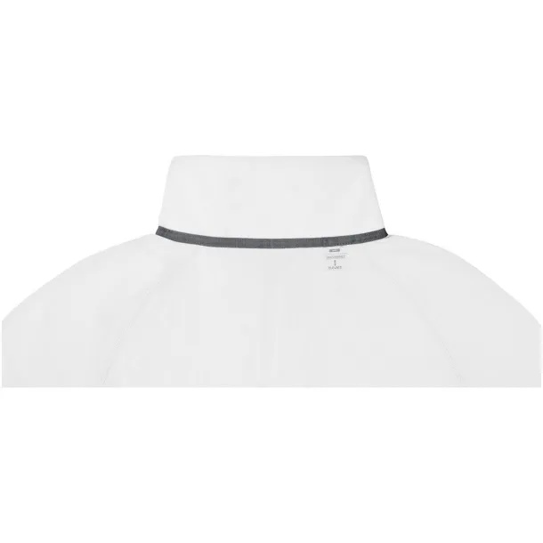 Zelus men's fleece jacket - Elevate Essentials White