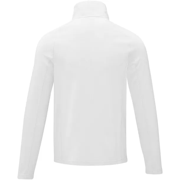 Zelus men's fleece jacket - Elevate Essentials White