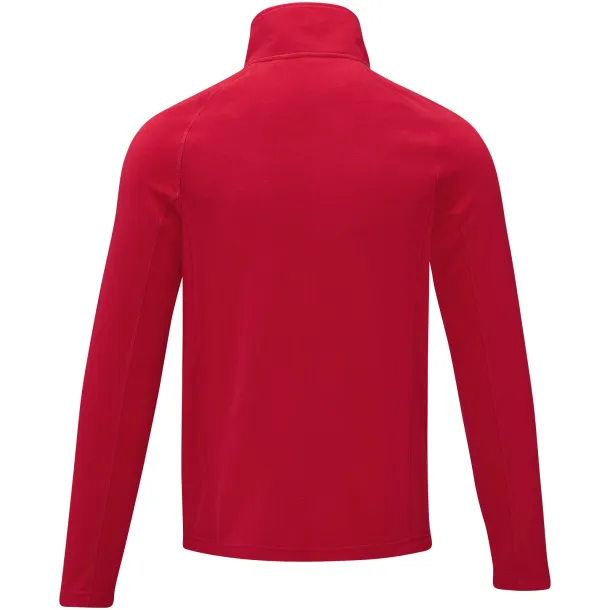 Zelus men's fleece jacket - Elevate Essentials Red