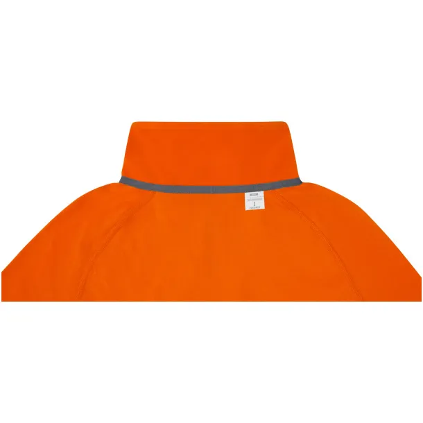 Zelus men's fleece jacket - Elevate Essentials Orange