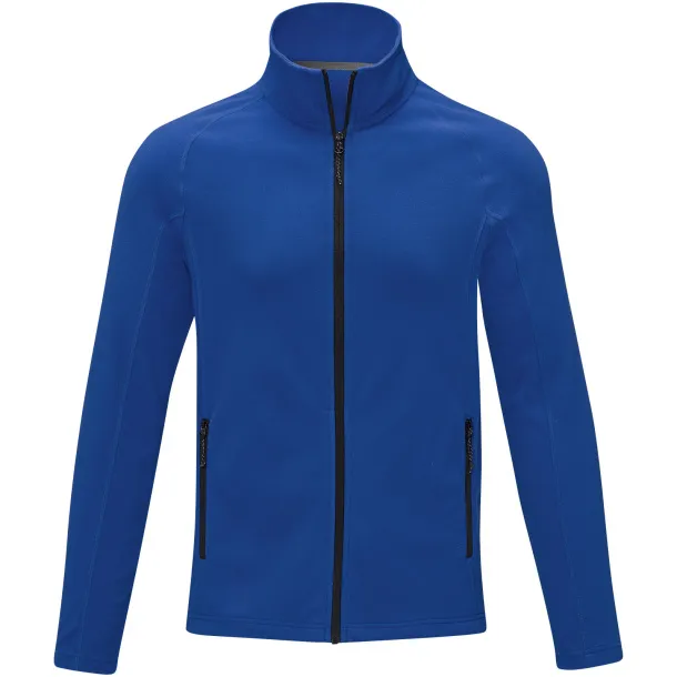 Zelus men's fleece jacket - Elevate Essentials Blue