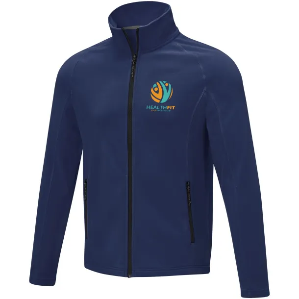 Zelus men's fleece jacket - Elevate Essentials Navy Blue