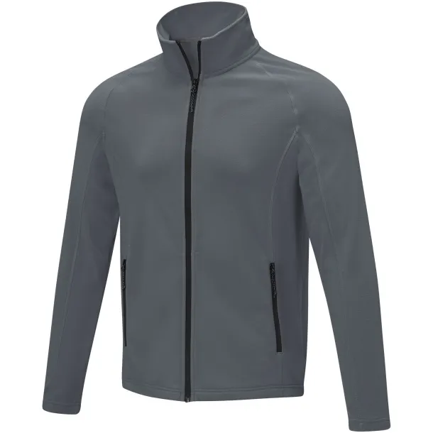 Zelus men's fleece jacket - Elevate Essentials Storm grey