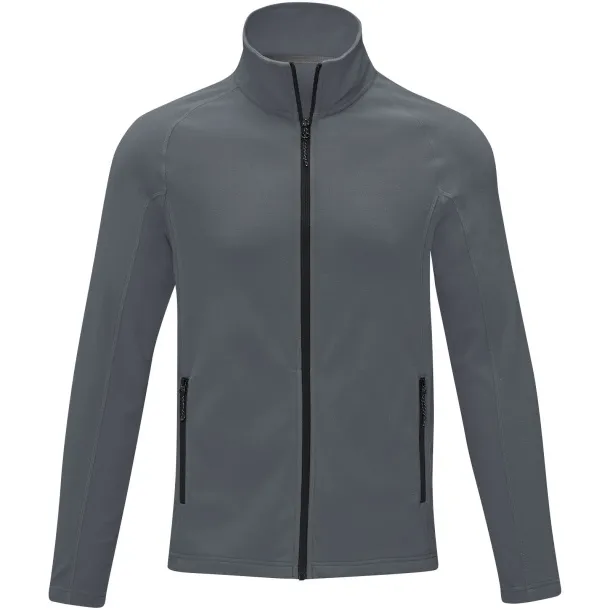 Zelus men's fleece jacket - Elevate Essentials Storm grey