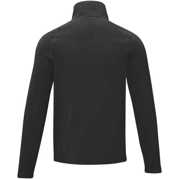 Zelus men's fleece jacket - Elevate Essentials Solid black