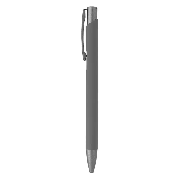 OGGI SOFT GRAY Metal ball pen Gray