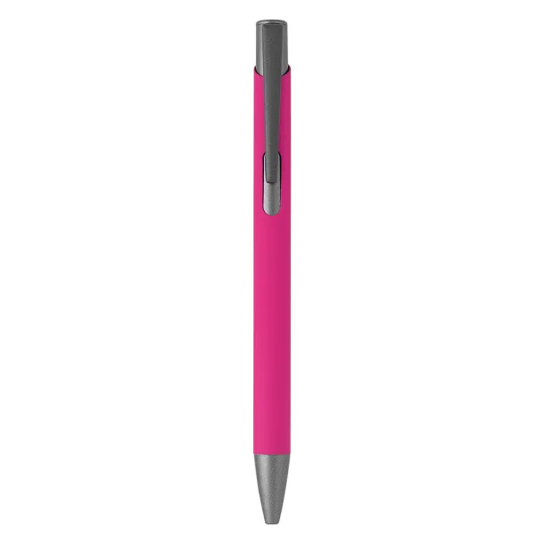 OGGI SOFT GRAY Metal ball pen Roza