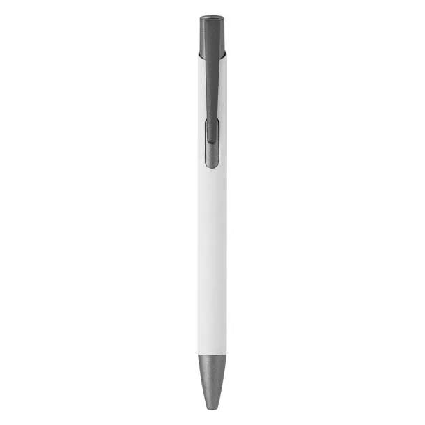 OGGI SOFT GRAY Metal ball pen White