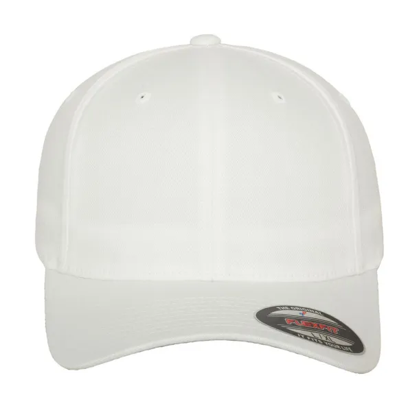  Fitted Baseball Cap - Flexfit Bijela