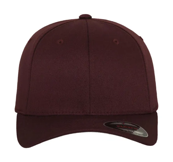  Fitted Baseball Cap - Flexfit Maroon