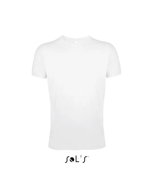 SOL'S REGENT FIT SOL'S REGENT FIT - MEN’S ROUND NECK CLOSE FITTING T-SHIRT - SOL'S White