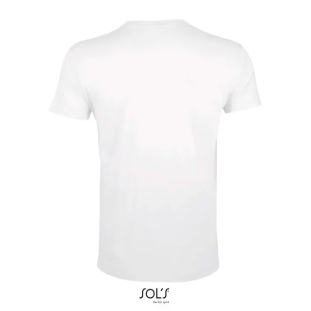 SOL'S REGENT FIT SOL'S REGENT FIT - MEN’S ROUND NECK CLOSE FITTING T-SHIRT - SOL'S White