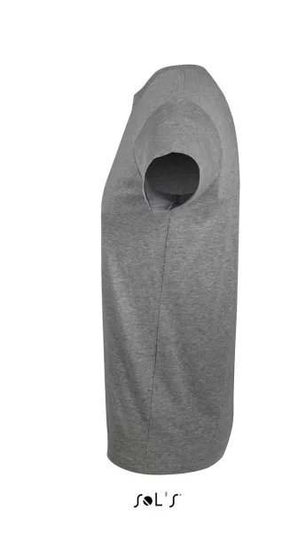 SOL'S REGENT FIT Muška kratka majica s okruglim ovratnikom, 150 g/m2 - SOL'S Grey Melange
