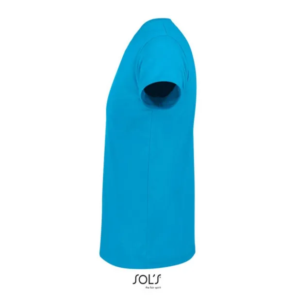 SOL'S REGENT FIT Muška kratka majica s okruglim ovratnikom, 150 g/m2 - SOL'S Aqua