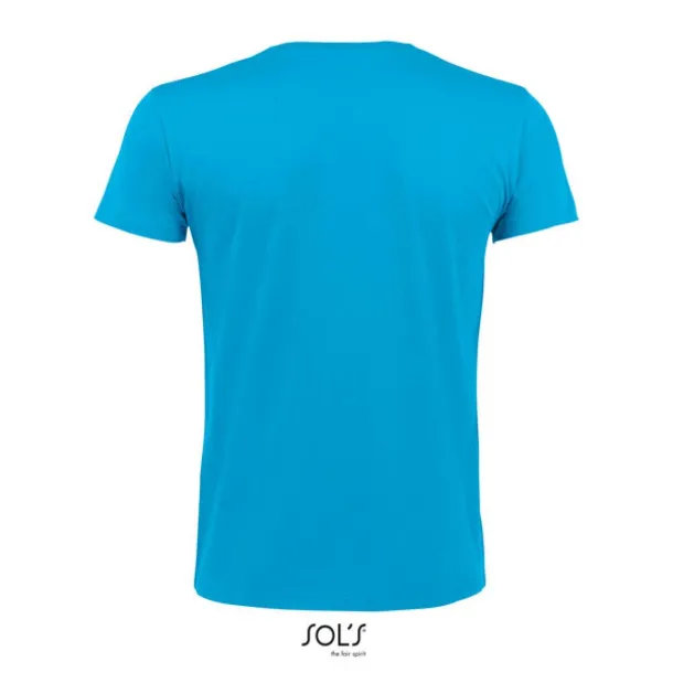 SOL'S REGENT FIT Muška kratka majica s okruglim ovratnikom, 150 g/m2 - SOL'S Aqua