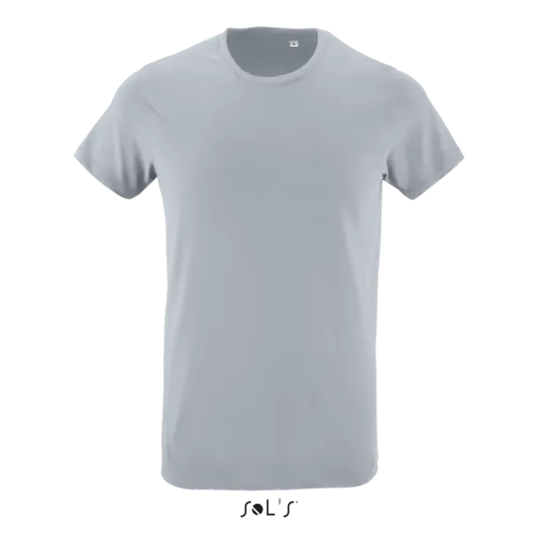 SOL'S REGENT FIT Muška kratka majica s okruglim ovratnikom, 150 g/m2 - SOL'S Pure Grey