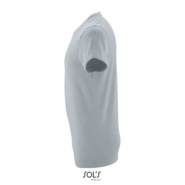 SOL'S REGENT FIT Muška kratka majica s okruglim ovratnikom, 150 g/m2 - SOL'S Pure Grey