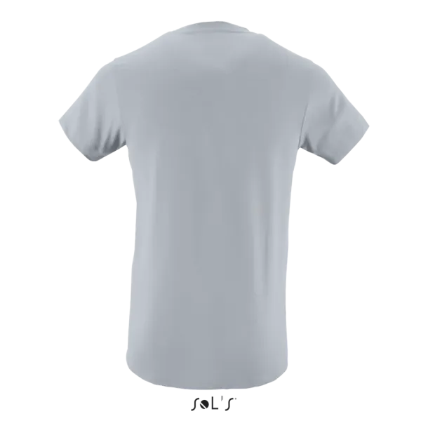 SOL'S REGENT FIT Muška kratka majica s okruglim ovratnikom, 150 g/m2 - SOL'S Pure Grey