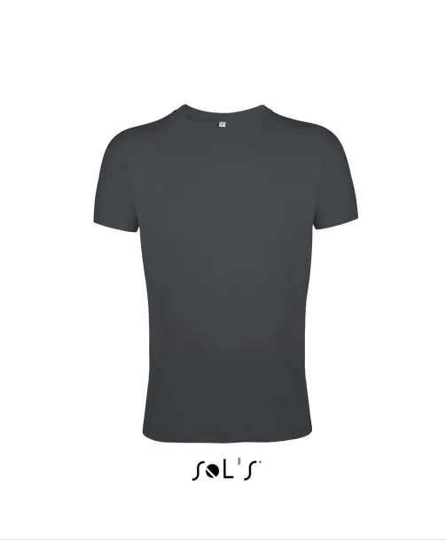 SOL'S REGENT FIT SOL'S REGENT FIT - MEN’S ROUND NECK CLOSE FITTING T-SHIRT - SOL'S Tamno siva