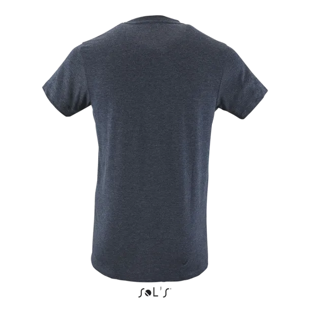 SOL'S REGENT FIT SOL'S REGENT FIT - MEN’S ROUND NECK CLOSE FITTING T-SHIRT - SOL'S Heather Denim