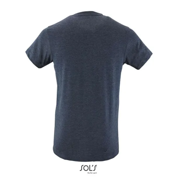 SOL'S REGENT FIT SOL'S REGENT FIT - MEN’S ROUND NECK CLOSE FITTING T-SHIRT - SOL'S Heather Denim