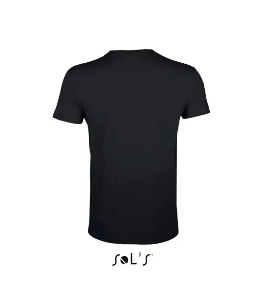 SOL'S REGENT FIT SOL'S REGENT FIT - MEN’S ROUND NECK CLOSE FITTING T-SHIRT - SOL'S Black