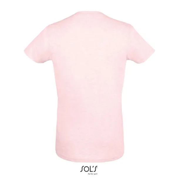 SOL'S REGENT FIT SOL'S REGENT FIT - MEN’S ROUND NECK CLOSE FITTING T-SHIRT - SOL'S Heather Pink