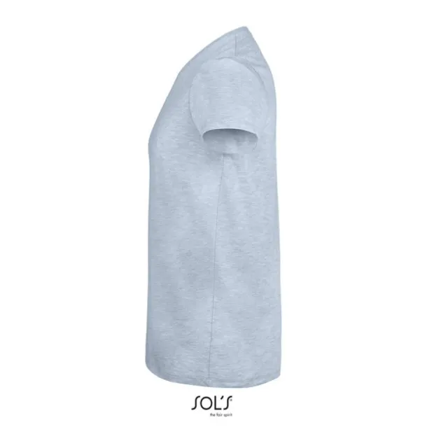 SOL'S REGENT FIT Muška kratka majica s okruglim ovratnikom, 150 g/m2 - SOL'S Heather Sky