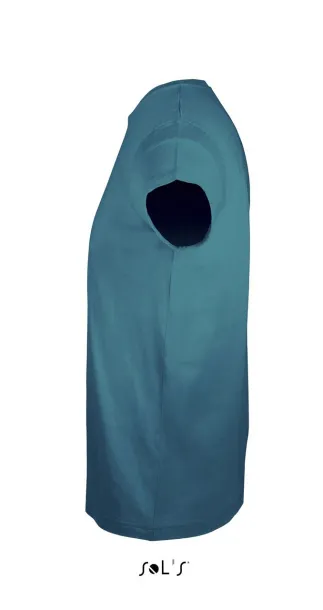 SOL'S REGENT FIT Muška kratka majica s okruglim ovratnikom, 150 g/m2 - SOL'S Duck Blue