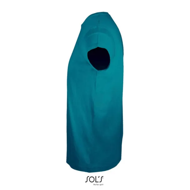 SOL'S REGENT FIT Muška kratka majica s okruglim ovratnikom, 150 g/m2 - SOL'S Duck Blue