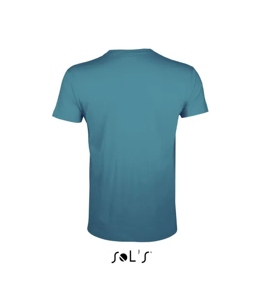 SOL'S REGENT FIT Muška kratka majica s okruglim ovratnikom, 150 g/m2 - SOL'S Duck Blue