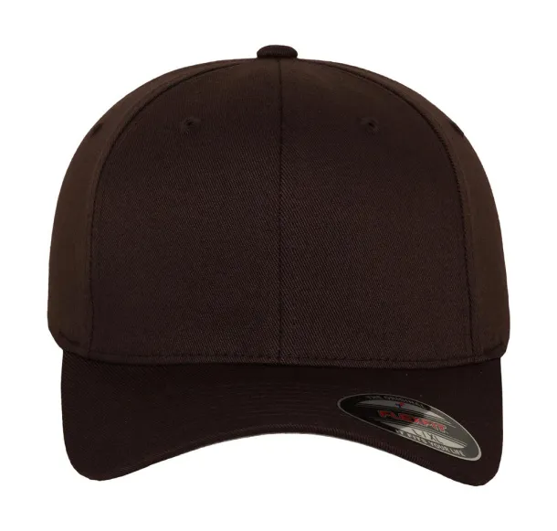  Fitted Baseball Cap - Flexfit Brown