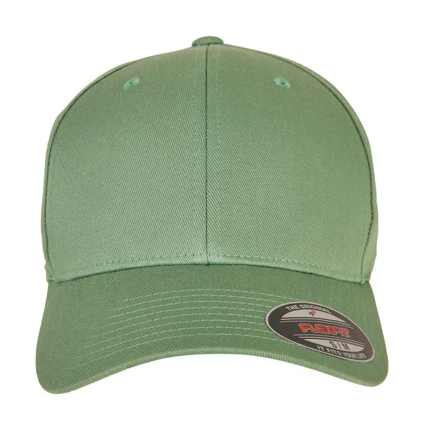  Fitted Baseball Cap - Flexfit Dark Leaf Green