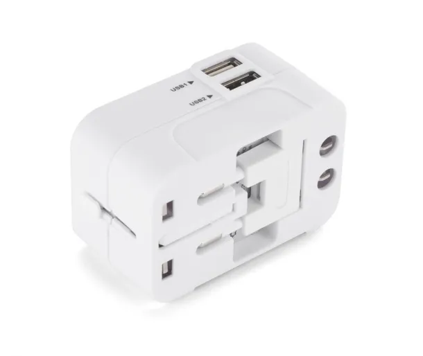 WELT Travel adapter White