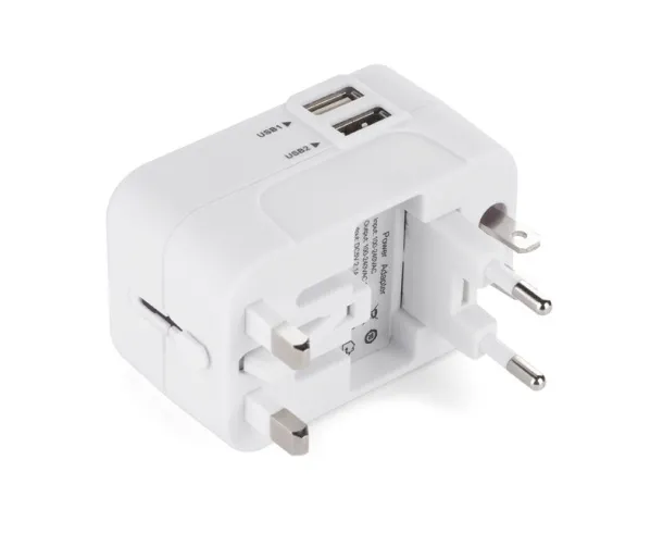 WELT Travel adapter White