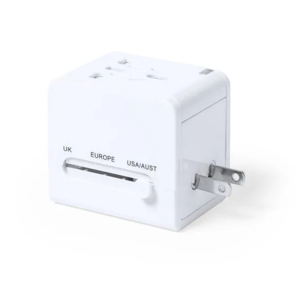  Travel adapter white