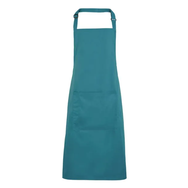  ‘COLOURS’ BIB APRON WITH POCKET - Premier Teal