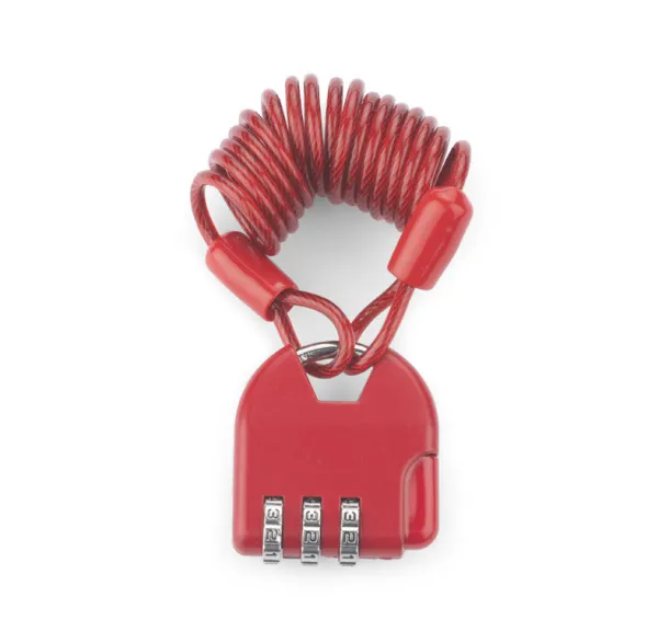 ADO Padlock Red