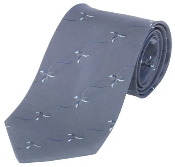 Tienamic tie ash grey