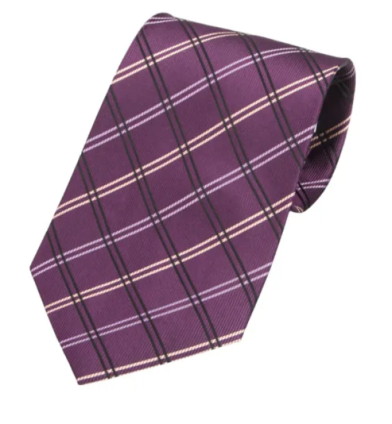 Tienamic tie Dark purple