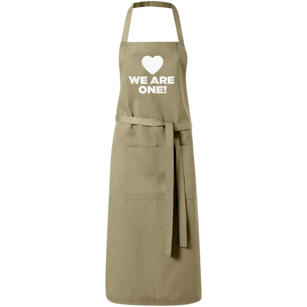 Viera apron with 2 pockets - Unbranded Khaki