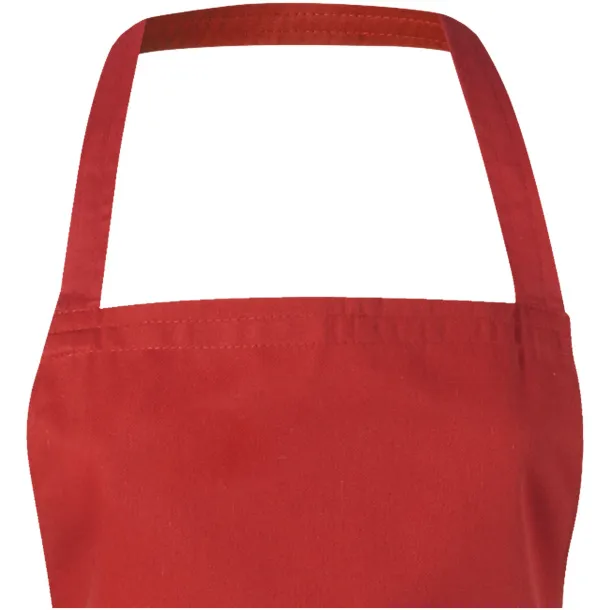 Viera apron with 2 pockets Red