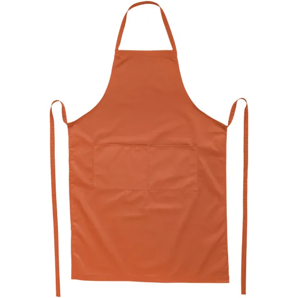 Viera apron with 2 pockets Orange