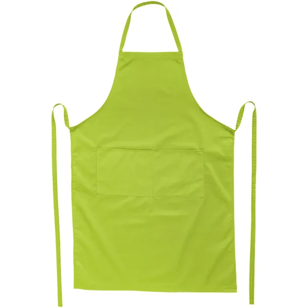 Viera apron with 2 pockets Lime