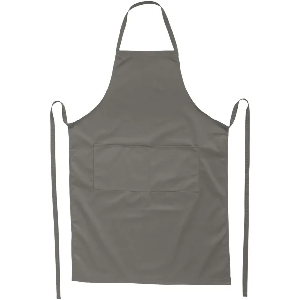 Viera apron with 2 pockets Grey