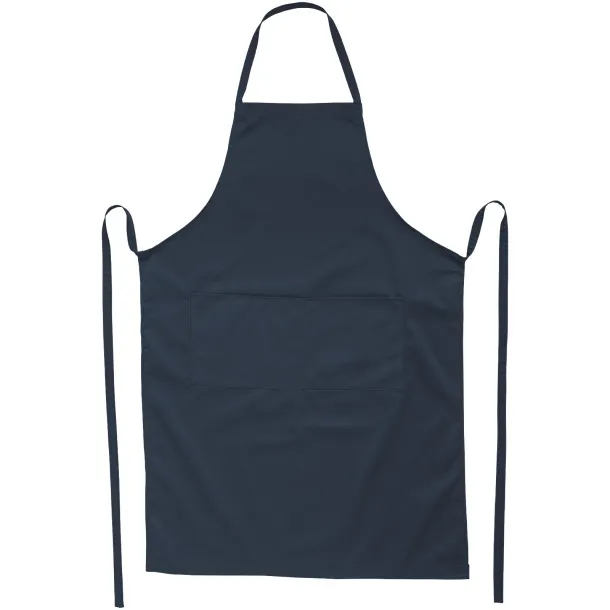 Viera apron with 2 pockets Navy Blue