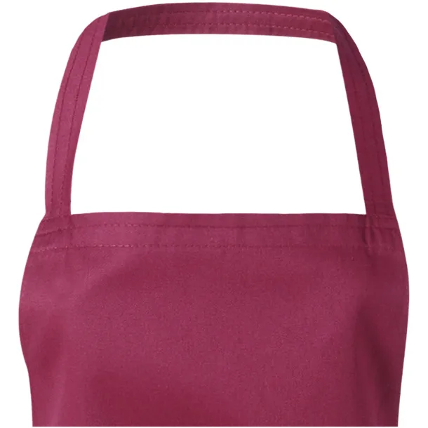 Viera apron with 2 pockets Burgundy