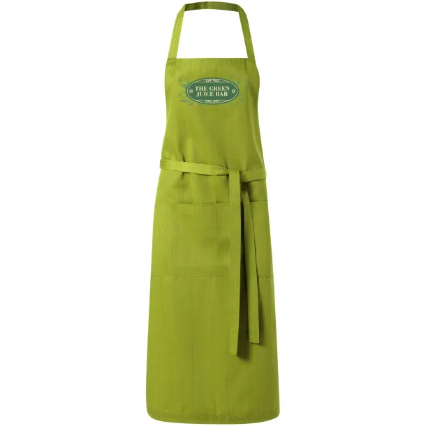 Viera apron with 2 pockets - Unbranded Zelena