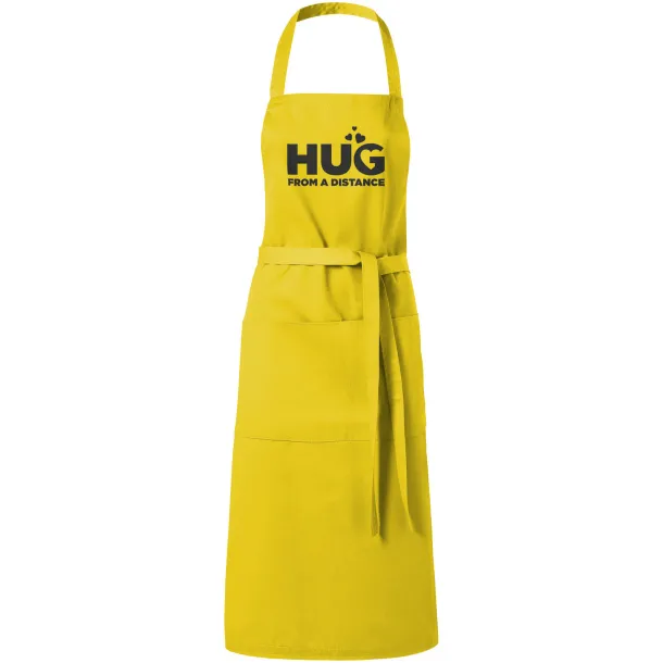 Viera apron with 2 pockets - Unbranded Yellow